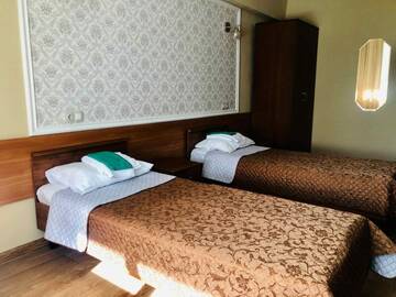 Двухместный стандарт (две односпальные кровати) в Гостинице Реакомп